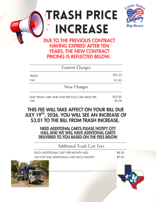price increase trash