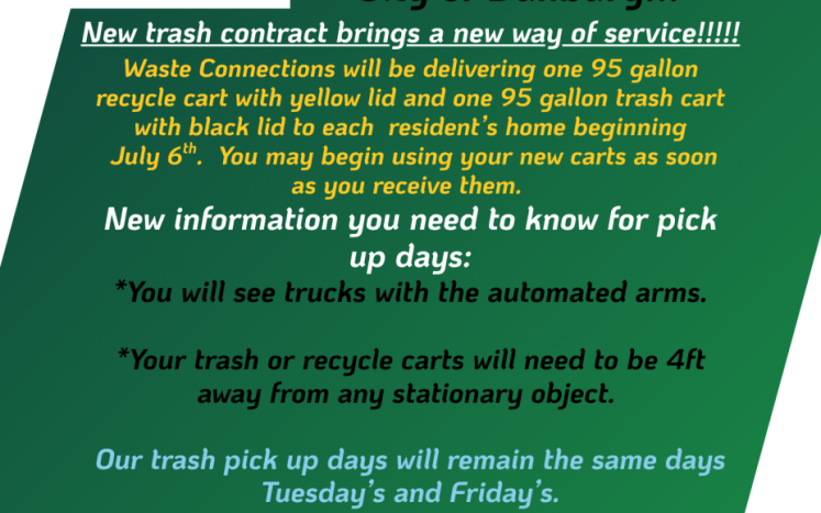 Trash flyer